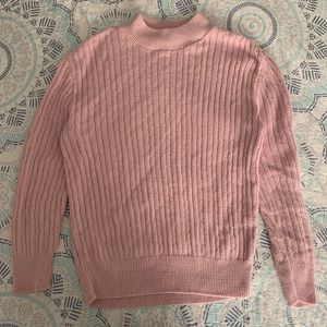 Pink sweater